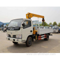 Dongfeng 3ton 4x2 truck with crane